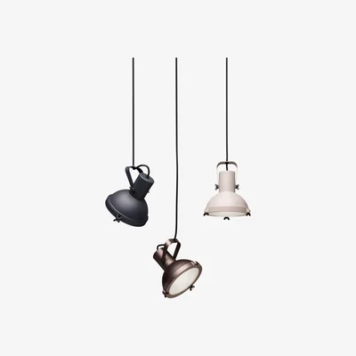 The Conran Shop Projecteur 165 Pendant Light in Mocha