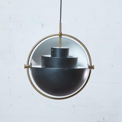 The Conran Shop Ex-Display Multi-Lite Pendant Light in Black & Brass By GUBI