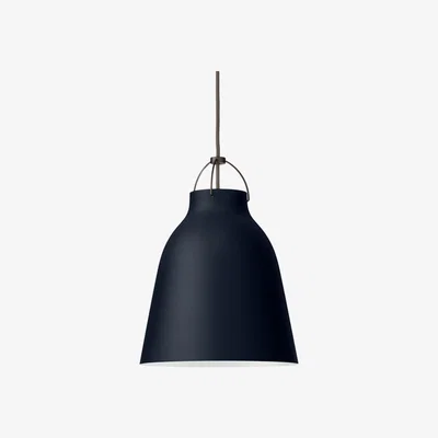 The Conran Shop Caravaggio P2 Pendant Light Matt Dark Ultramarine