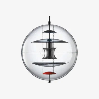 The Conran Shop VP Globe Pendant Light Coloured Glass
