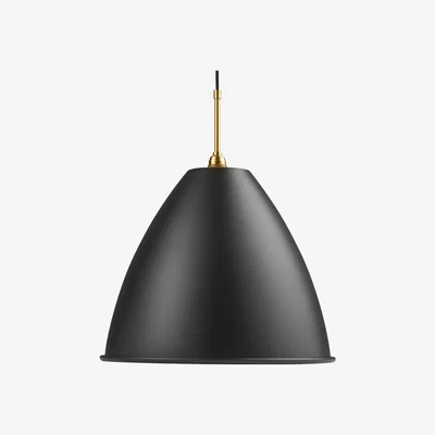 The Conran Shop Large Bestlite BL9 Pendant Lamp in Brass & Black