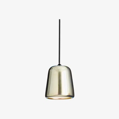 The Conran Shop Material Pendant Light Yellow Steel
