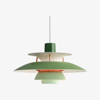The Conran Shop PH 5 Mini Pendant Light Hues Of Green