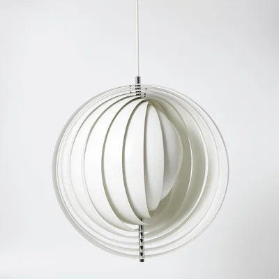 The Conran Shop Moon Pendant Light White 44.5cm