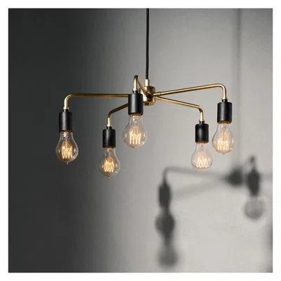 The Conran Shop Leonard Chandelier Brass