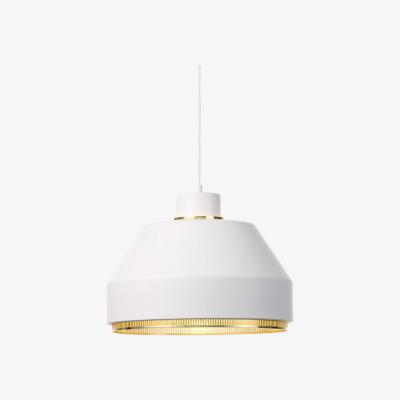 The Conran Shop AMA 500 Pendant Light in White & Brass