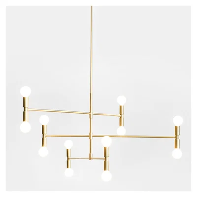 The Conran Shop Dot Atomium Suspension Light Brass