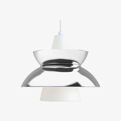 The Conran Shop Doo Wop Pendant Light Stainless Steel