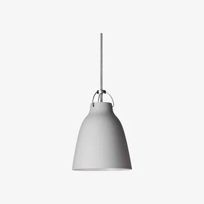 The Conran Shop Caravaggio P1 Pendant Light Matt Grey 25