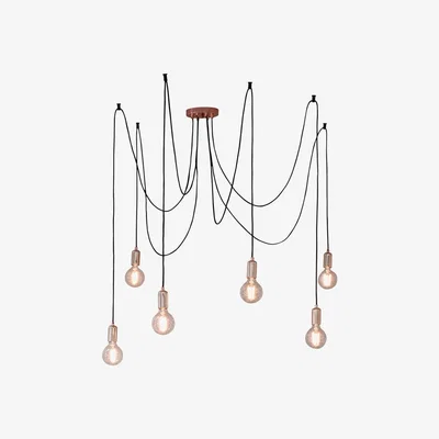 Cult Furniture Studio Pendant Light, Tinted Glass & Black