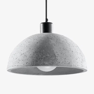 Cult Furniture Rosa Pendant Light, Concrete Grey