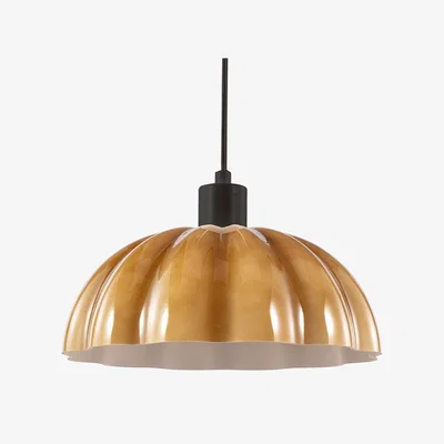 Cult Furniture Crawford Glass Shade, Tawny Brown
