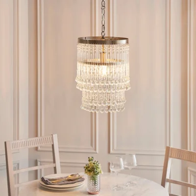 Dunelm Vogue Evie Adjustable Pendant Light