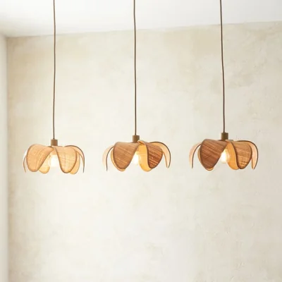 Dunelm Petal Boho 3 Light Adjustable Diner Ceiling Light