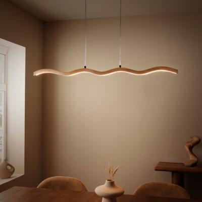 Dunelm Wave Modern LED Adjustable Diner Ceiling Light