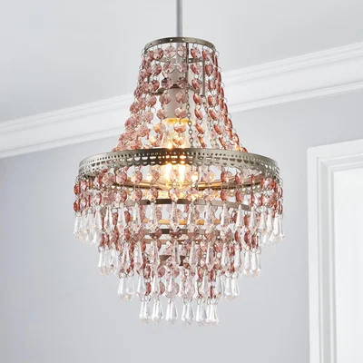 Dunelm Blenheim Easy Fit Pendant Rose (Pink)
