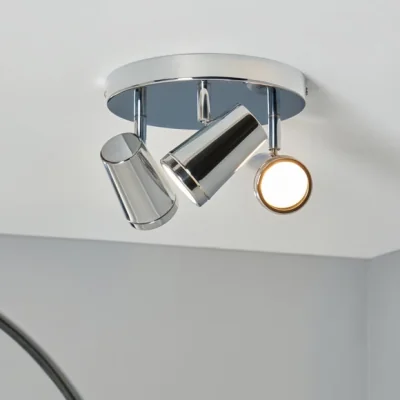 Dunelm Freya 3 Light Adjustable Spotlight