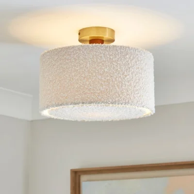 Dunelm Hazelle Semi Flush Ceiling Light