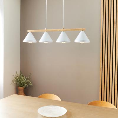 Dunelm Gino Scandi 4 Light Adjustable Diner Ceiling Light