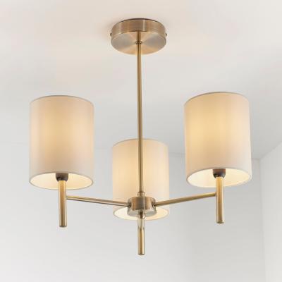 Dunelm Return - Vogue Dewey 3 Light Semi Flush Ceiling Light