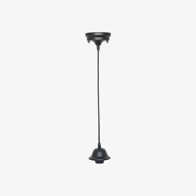 Dunelm Retro Ceiling Light Black