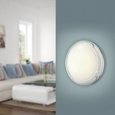 Dunelm EGLO Planet 1 Chrome Circular Ceiling Light Chrome