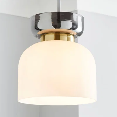 Dunelm Tien Easy Fit Pendant Brushed Gold