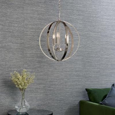Dunelm Vogue Ritz 3 Light Ceiling Fitting Chrome Chrome