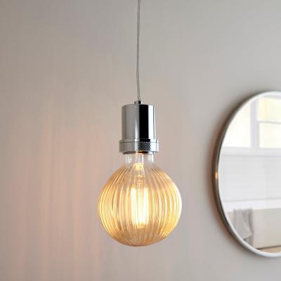 Dunelm Arran Bathroom Flex Ceiling Fitting Chrome