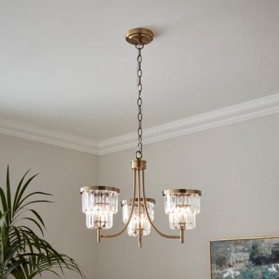 Dunelm Audra 3 Light Adjustable Pendant Light