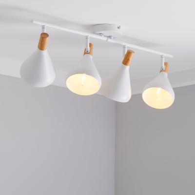 Dunelm Wolston 4 Light Spotlight Bar White