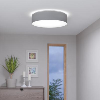 Dunelm EGLO Romao-Z Flush Ceiling Light Grey
