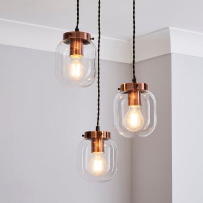 Dunelm Dayo Cluster Ceiling Fitting Clear