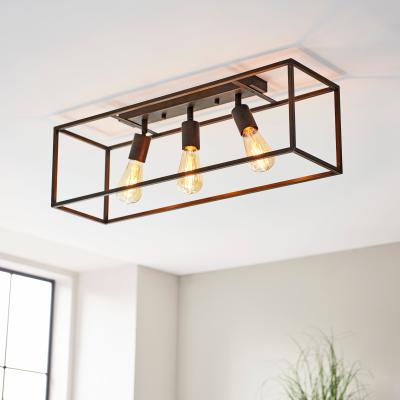Dunelm London 3 Light Bronze Spotlight Bar Bronze
