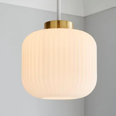 Dunelm Riley Easy Fit Pendant White