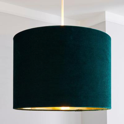 Dunelm Santos 36cm Drum Green Shade Green