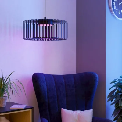 Dunelm EGLO Ginestrone-Z Smart Colour Changing Adjustable LED Pendant Light