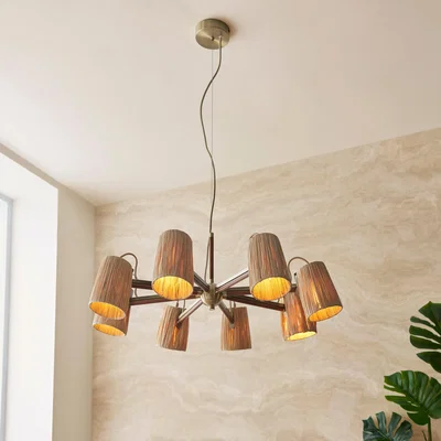 Dunelm Marseille 8 Light Adjustable Ceiling Light