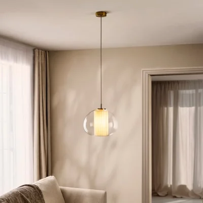 Dunelm Harnell Adjustable Pendant Light