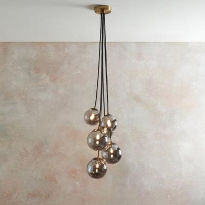Dunelm Ophir 6 Light Adjustable Cluster Ceiling Light