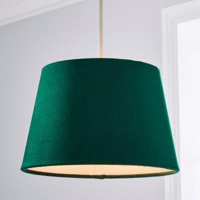 Dunelm Clara 26cm Tapered Shade Green