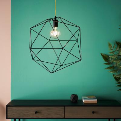 Dunelm Vogue Millen Pendant Fitting Black