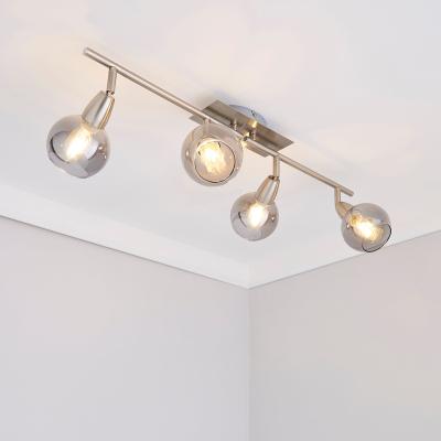 Dunelm Tia 4 Light Semi Flush Spotlight Bar