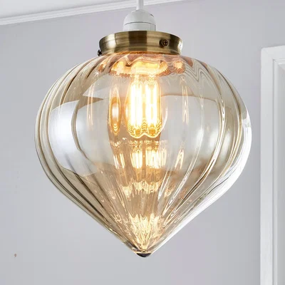 Dunelm Voyager Easy Fit Pendant Beige