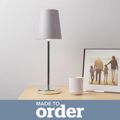 Dunelm Made to Order 12cm Candle Shade Carnaby Dove