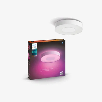 Dunelm Philips HUE Xamento Smart LED Ceiling Light White
