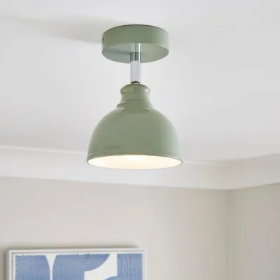 Dunelm Galley Adjustable Semi Flush Spotlight