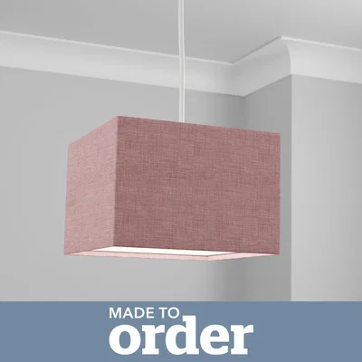 Dunelm Made to Order 30cm Square Shade Purple