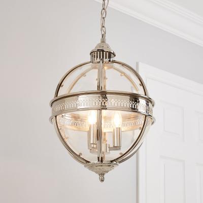 Dunelm Dorma Purity Nickson Globe Ceiling Fitting Nickel