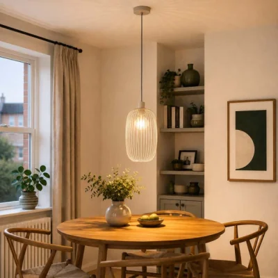 Dunelm EGLO Lodods Industrial Adjustable Pendant Light